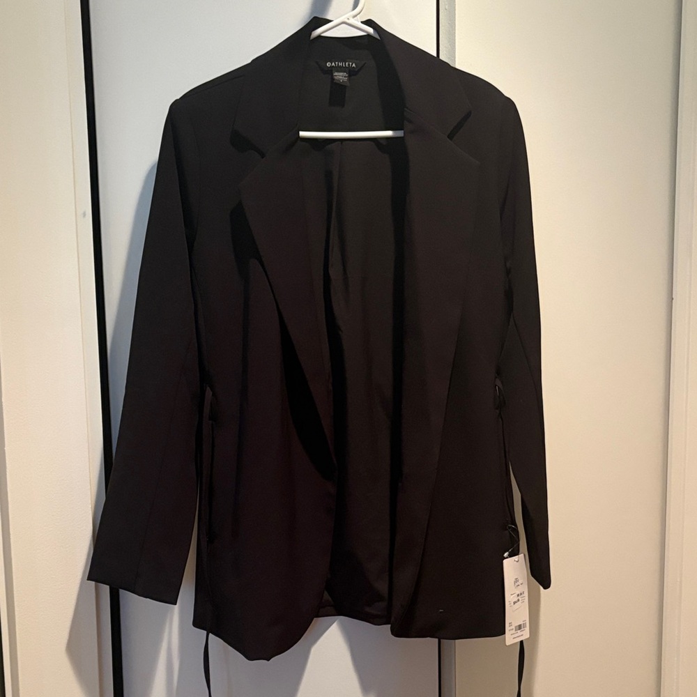 Athleta Black Women's Blazer water Resistant